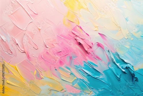 Colorful abstract painting background, perfect for artistic projects