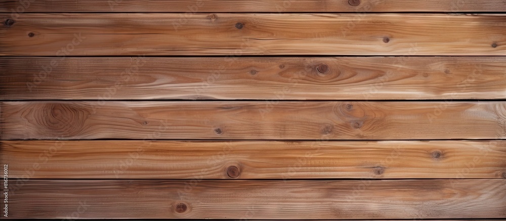 A copy space image featuring a fresh pristine wooden background texture adorned with neatly arranged crossbeams A copy space image featuring a fresh pristine wooden background texture adorned with neatly arranged crossbeams