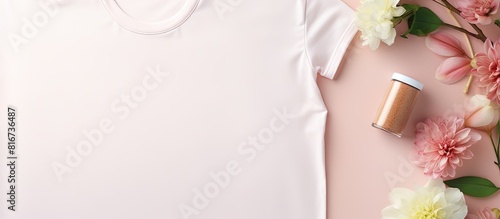 Stylish t shirt cosmetics a...
