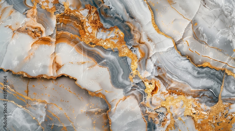Obraz premium An abstract marble background with textured stone and granite patterns. Features a natural, artistic design with space for text. High quality.