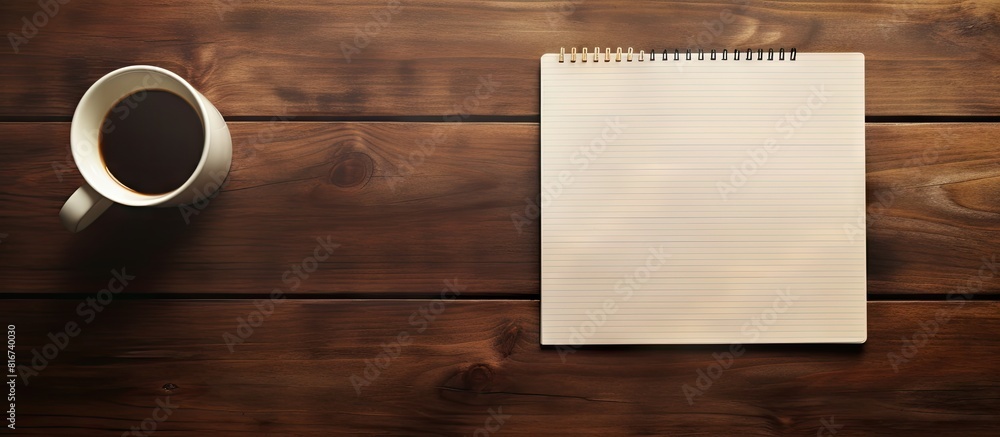 Top view of a wooden table with a notepad that has To Do List written on it and a pen beside it There is empty space for text in the image. with copy space image. Place for adding text or design Top view of a wooden table with a notepad that has To Do List written on it and a pen beside it There is empty space for text in the image. with copy space image. Place for adding text or design