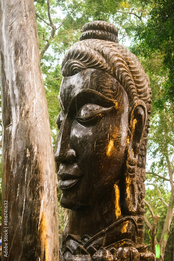 Statue of Buddha at lalbagh botanical garden Bengaluru, India. Statue of Buddha at lalbagh botanical garden Bengaluru, India.