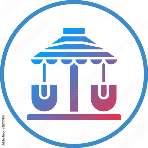 Vector Design Cup Ride Icon Style
