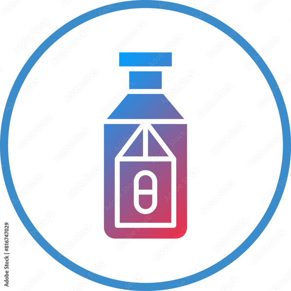 Vector Design Painkiller Icon Style Vector Design Painkiller Icon Style