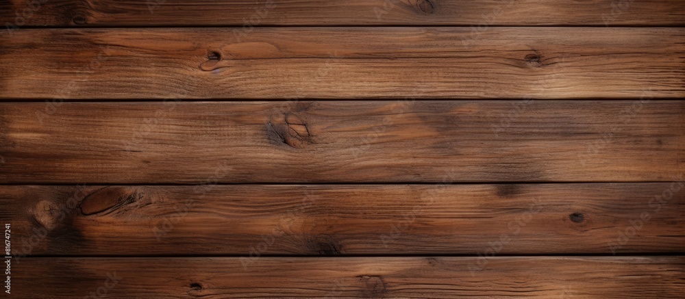 Fototapeta premium A wood textured background is available providing free copy space for product or advertising designs