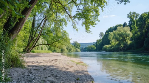 Close to the Isar river s mouth