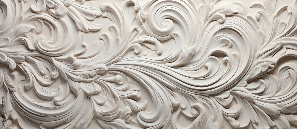A one of a kind artistic design in decorative plaster serving as a captivating background for design and presentation purposes. Copyspace image A one of a kind artistic design in decorative plaster serving as a captivating background for design and presentation purposes. Copyspace image