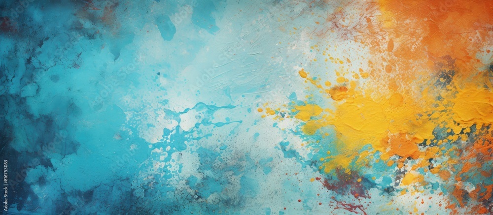 A grungy background with splattered paint creates a visually interesting copy space image A grungy background with splattered paint creates a visually interesting copy space image