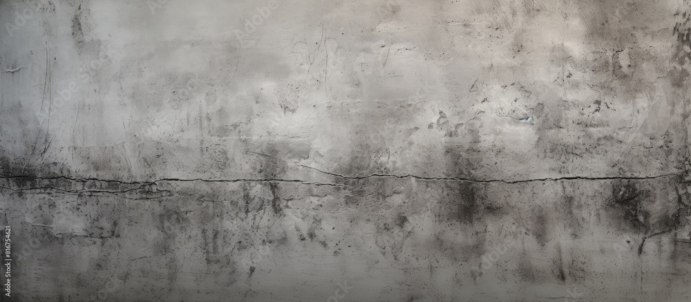 Obraz premium An aged concrete backdrop with a faded grey hue providing a suitable copy space for images