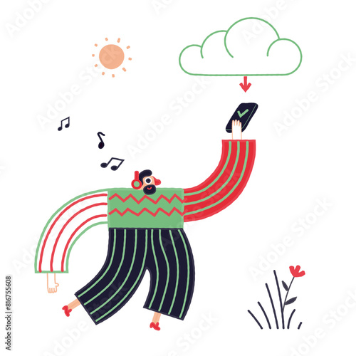 Music from cloud storage