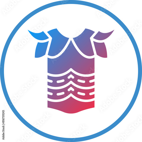 Vector Design Armor Icon Style