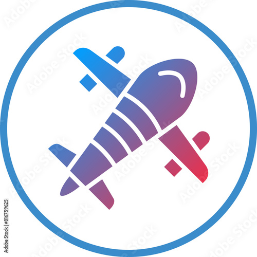 Vector Design Aircraft Icon Style