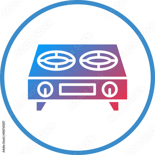 Vector Design Gas Stove Icon Style