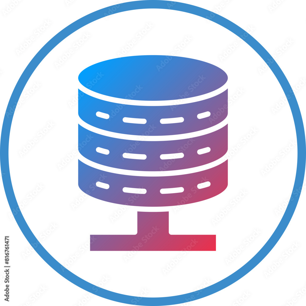 Vector Design Database Icon Style Vector Design Database Icon Style