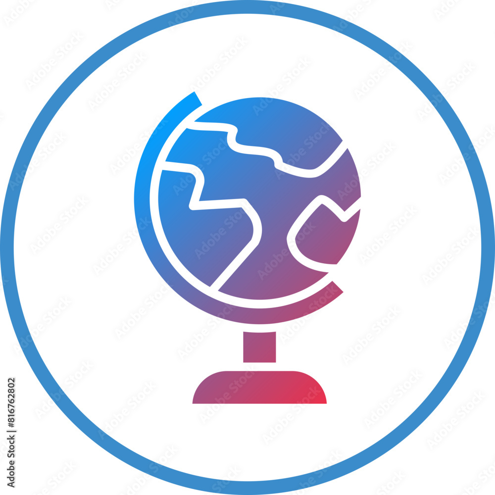 Vector Design Globe Icon Style Vector Design Globe Icon Style