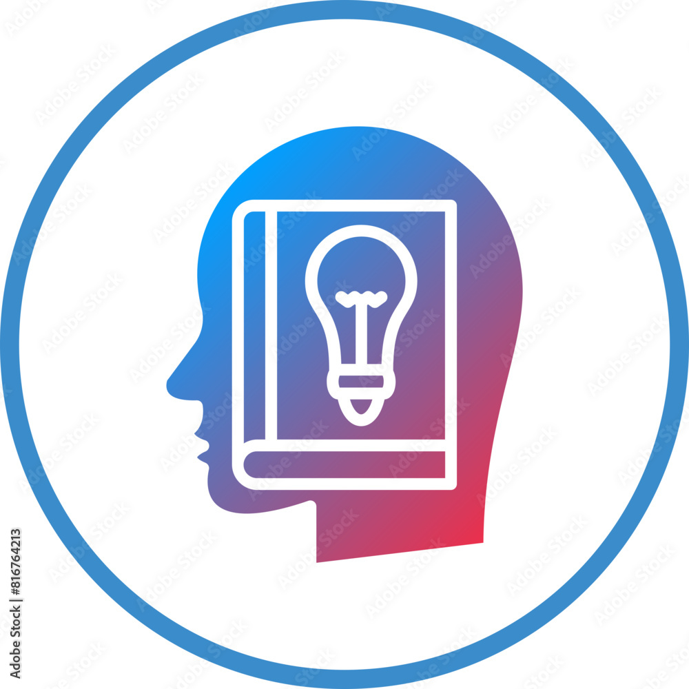 Vector Design Knowledge Icon Style Vector Design Knowledge Icon Style