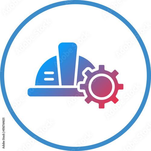 Vector Design Engineering Setting Icon Style