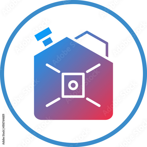 Vector Design Jerrycan Icon Style