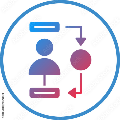 Vector Design Dependencies Icon Style