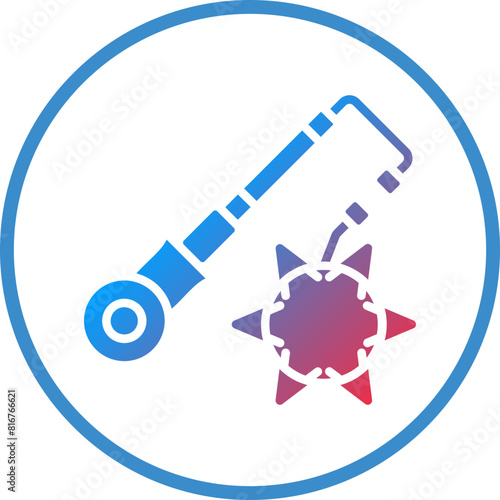Vector Design Flail Icon Style