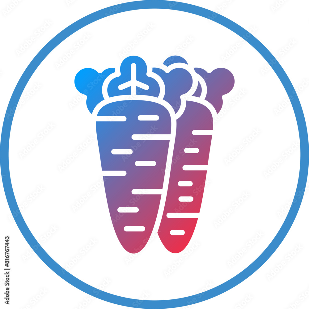 Vector Design Carrot Icon Style Vector Design Carrot Icon Style