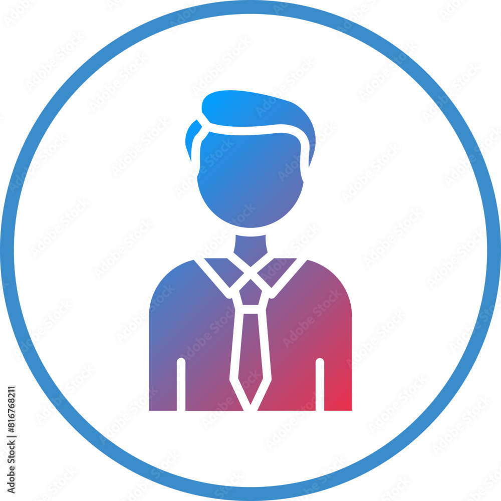 Vector Design Employee Icon Style Vector Design Employee Icon Style
