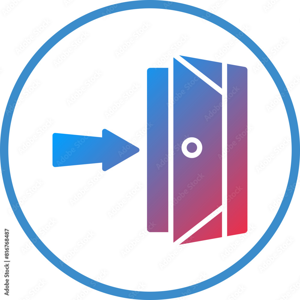 Vector Design Exit Strategy Icon Style Vector Design Exit Strategy Icon Style