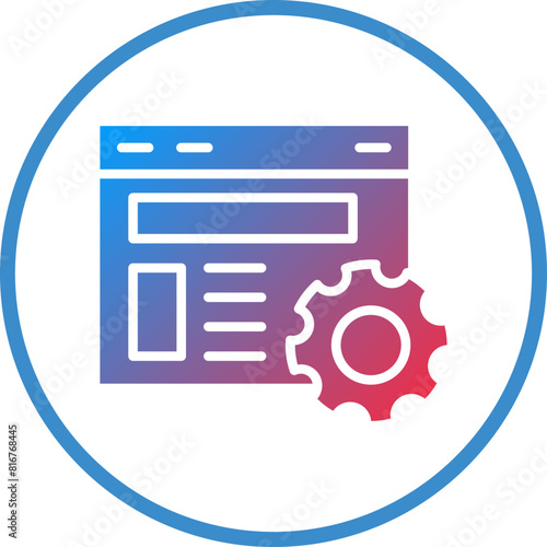 Vector Design Beta Tester Icon Style