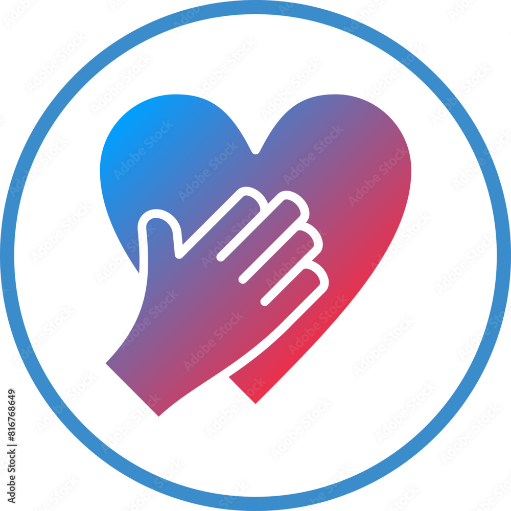 Vector Design Make a Pledge Icon Style Vector Design Make a Pledge Icon Style