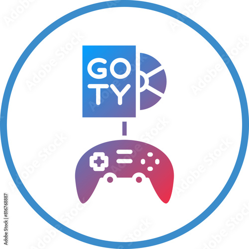 Vector Design Gotty Edition Icon Style
