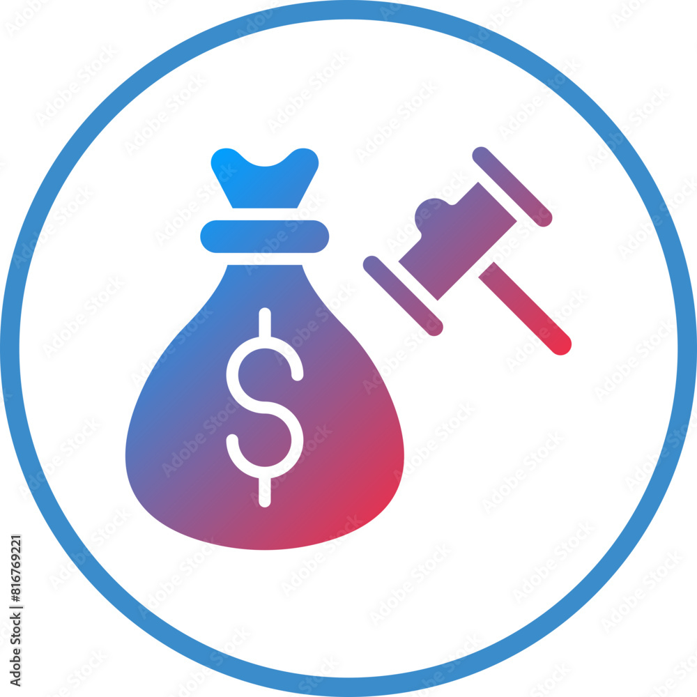 Vector Design Commodity Auction Icon Style Vector Design Commodity Auction Icon Style