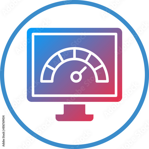 Vector Design Bandwidth Icon Style