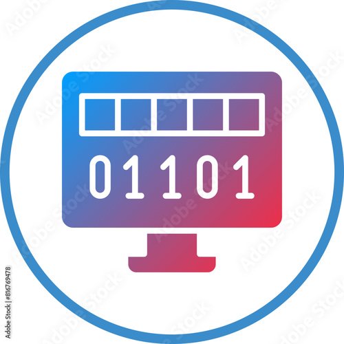 Vector Design Byte Icon Style