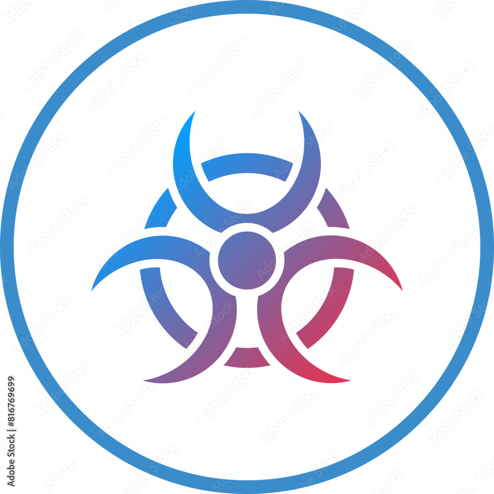 Vector Design Bio Hazard Icon Style Vector Design Bio Hazard Icon Style