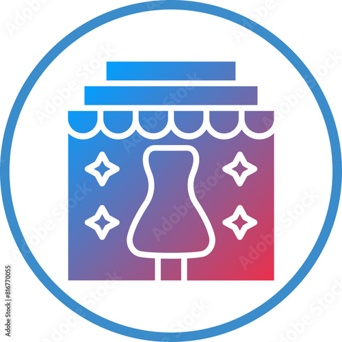 Vector Design Window Display Icon Style