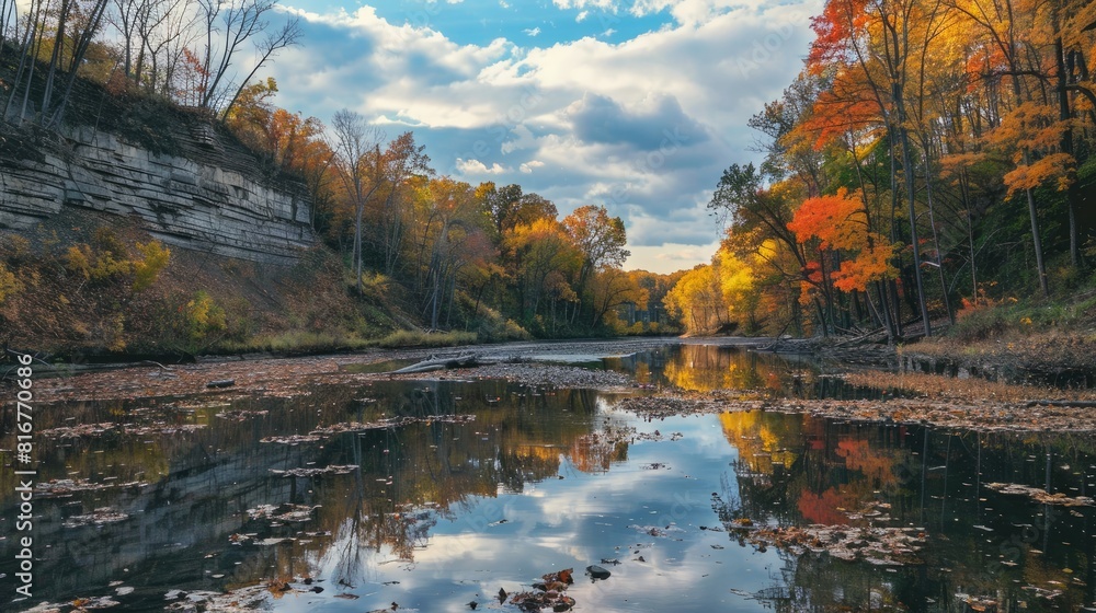 Naklejka premium Experience the Splendor of the Outdoors