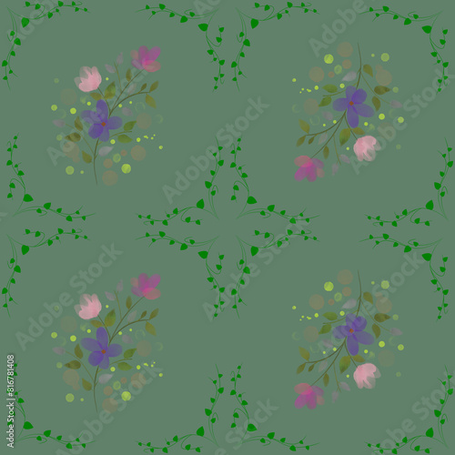 abstract floral background