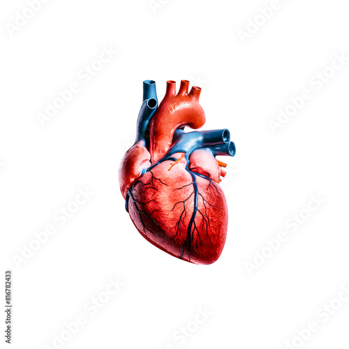 Image of heart with great vessels photo