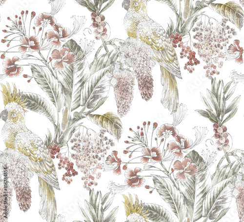 seamless floral background