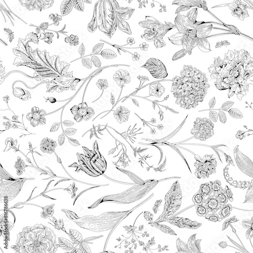 seamless floral pattern