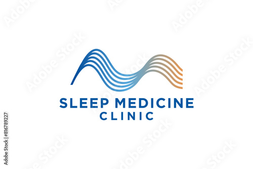 Sleep time night dream logo design