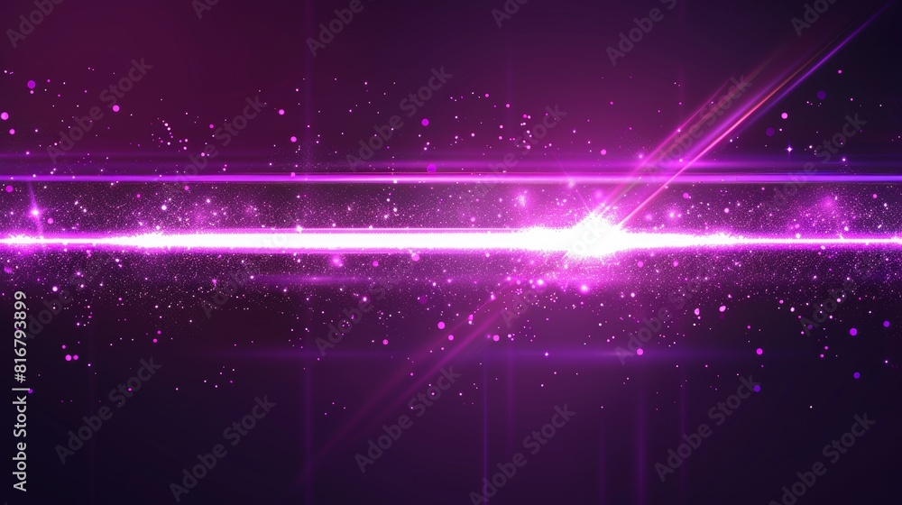 Flare pink light effect with magic lens sparkle shine. Neon line flash glare with glitter. Abstract bright beam divider collection. Festive and glamorous magenta border overlay. Flare pink light effect with magic lens sparkle shine. Neon line flash glare with glitter. Abstract bright beam divider collection. Festive and glamorous magenta border overlay.