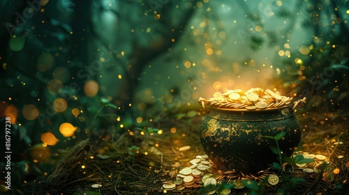 The pot of gold was filled with dark magic coins