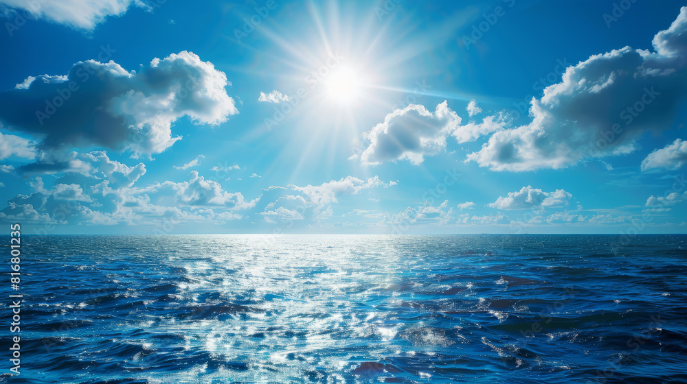 The sun shines in the middle of the sea The sun shines in the middle of the sea