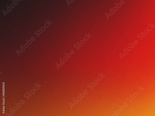 Yellow, orange, red, black, with a grainy noise background template shiny, vacant area with gritty spray texture vivid brightness and glow, a rough, retro-abstract color gradient 