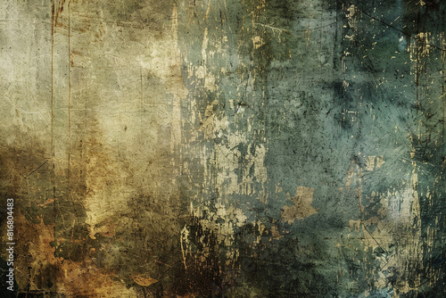 Textured Grunge A textured grunge background featuring layers of distressed textures and rough surfaces with a variety of organic elements and weathered patterns 