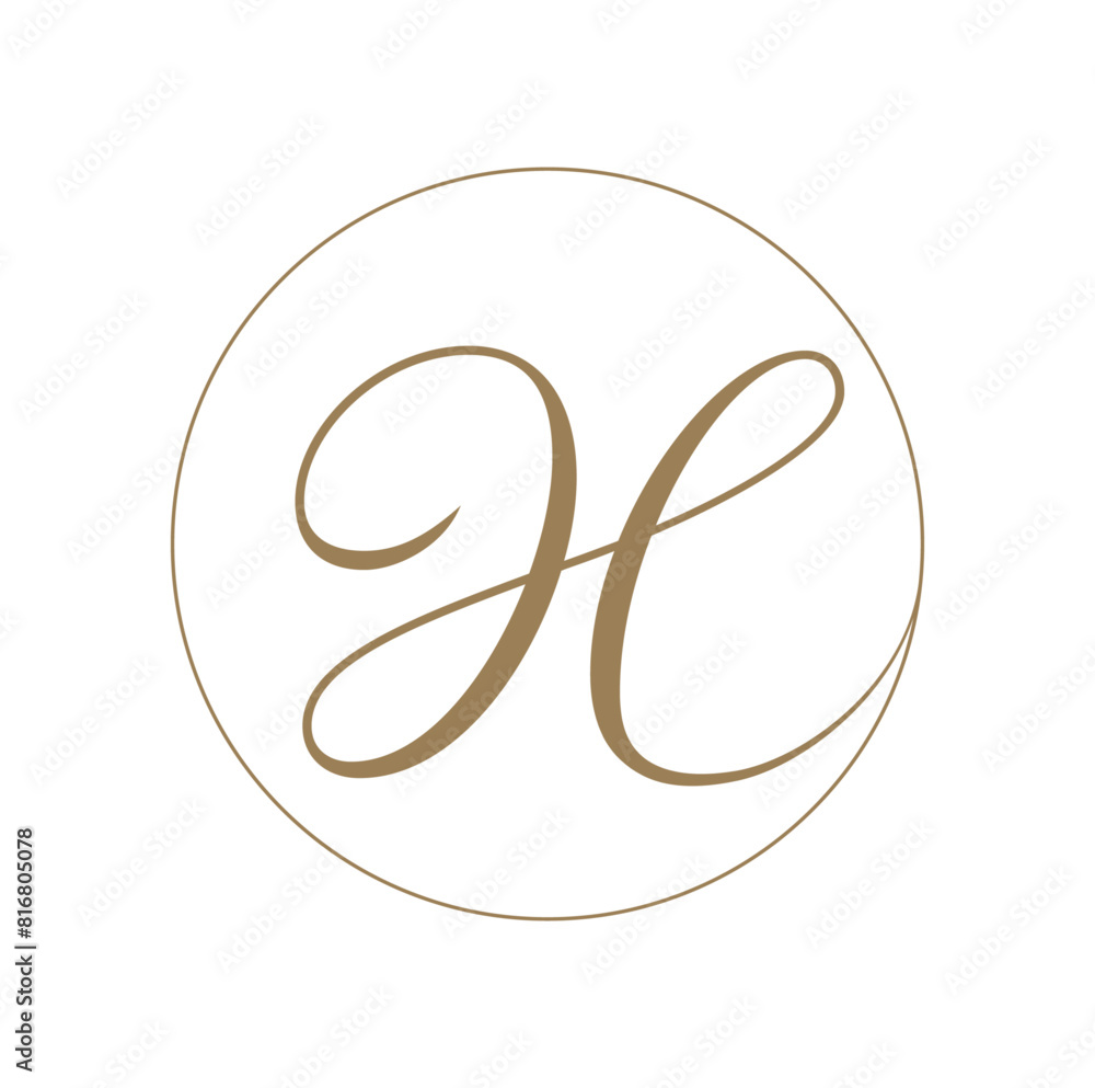H brand monogram H brand monogram