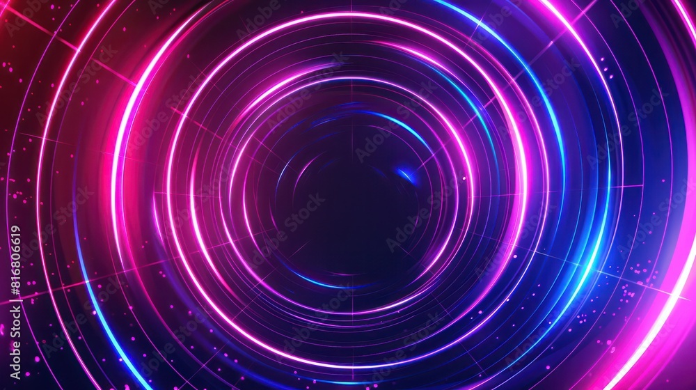A colorful, glowing, and swirling circle with a dark background A colorful, glowing, and swirling circle with a dark background