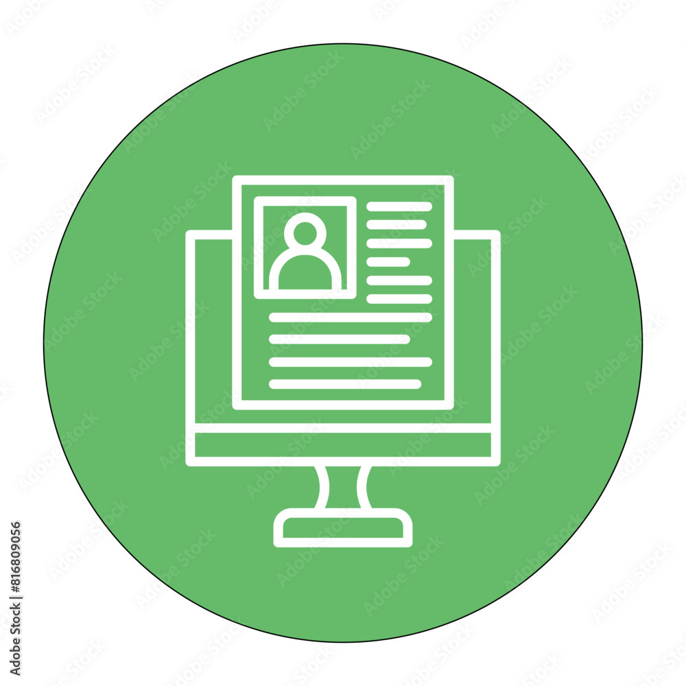 Business Application vector icon. Can be used for No Code iconset.