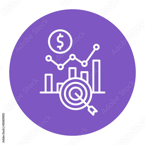 Focus vector icon. Can be used for Home Based Business iconset.